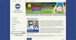 Desktop Screenshot of microsurgeryinstitute.com